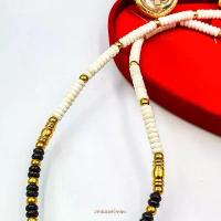 ราคา พร้อมส่งจากไทย K002 สร้อยคอ สร้อยกะลาขาว แต่งด้วยขุน และกระดูกด้านหลัง ประคตเรียบ 1 คู่ แขวนพระ 1 องค์สร้อยกะลา สร้อยห้อยพระ สร้อยผู้ชาย พระเครื่อง (1731422731836425818)