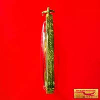 ราคา 【จัดส่งจากประเทศไทย】 พระเครื่อง พระลีลา 25 พุทธศตวรรษ ปางลีลา เนื้อทองแดง พุทธมณฑล จ.นครปฐม ปี ๒๕๐๐ เลี่ยมกรอบทอง (1733358989940589729)