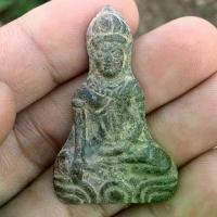 ราคา พระร่วงนั่ง กรุลพบุรี เนื้อชินเงิน พระเครื่อง (1733575476562724029)