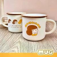 ราคา แก้วมัค เซรามิก น้องมะม่วง / แก้ว MAMUANG ลิขสิทธิ์แท้ 100% แก้วเยติ สีน้ำ ใบไม้สีเขียว ขวดสุญญากาศ (1733851105978975366)