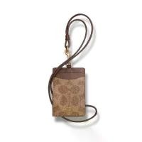 ราคา สายคล้องบัตร COACH CZ285 ID LANYARD IN SIGNAURE CANVAS (IMXHE) (1733780964708550459)