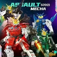 ราคา ตัวต่อ 60969 ASSALILT MECHA ตัวต่อกันดั้ม ตัวต่อหุ่นยนต์ มีให้เลือกถึง 4 แบบ (1733762035442091944)