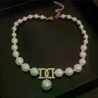 ราคา South Korea Ins Style Simple Personality Necklace Rhinestone Pearl Short Stitching Necklace Internet Celebrity Dignified Sense of Design Necklace (1733554296327014070)