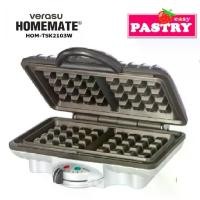 ราคา เครื่องอบวาฟเฟิลสี่เหลี่ยม HOMEMATE รุ่น HOM-TSK2103W หนานุ่ม VERASU HOMEMATE Belgian Waffle Maker (1731726723186199329)