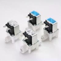 ราคา วาล์วโซลินอยด์ดูดน้ำ 202524 โวลต์ ชุดเซ็ต วาล์วโซลินอยด์สำหรับน้ำเสีย เครื่องกรองน้ำ RO อุปกรณ์เสริมเครื่องทำน้ำบริสุทธิ์ ขนาด 1/4 นิ้ว และ 3/8 นิ้ว ปลั๊กแบบเร็ว (1733871658841048172)