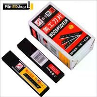 ราคา มีดคัตเตอร์ FD-307A ใบมีดคัตเตอร์ 25มม. (หลอด 10 ใบ) Woodpecker KNIFE CUTTER BLADE คัตเตอร์ (1734336049200137246)