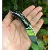 ราคา แนะนำ มีดพับ pocket knife มีดกุญแจ folding มีดแคมป์ ใบ 1.9’’ เหล็ก 4034 Germany ต้านสนิม ใบขัดเงา ด้ามเขาควาย (1732995998102554438)