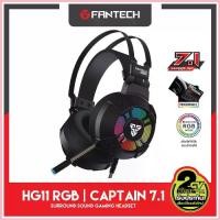 ราคา FANTECH รุ่น HG11 RGB (Captain 7.1) Stereo Headset for Gaming หูฟังเกมมิ่ง แบบครอบหัว มีไมโครโฟน ระบบสเตอริโอ ไฟรอบหูฟั จัดส่งจากกทม (1733041104803562698)