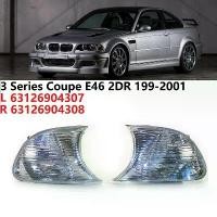 ราคา จัดส่งรวดเร็ว✨Yycz ที✨Clear MARKER สัญญาณไฟกระพริบมุมที่จอดรถโคมไฟสำหรับ-BMW E46 3 Series Coupe 1999-2001 63126904307 63126904308 (1733279676041692638)
