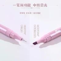 ราคา Creative Multi-Functional Pen [Gel Pen + Highlighter] Dual-Use Marker Highlighter Large Capacity Gel Pen for Writing (1733294525935551726)