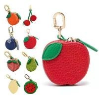 ราคา กระเป๋าใส่เหรียญหนัง PU ลายผลไม้ กระเป๋าสตางค์ขนาดเล็ก สตรอเบอร์รี่ น่ารัก กระเป๋าอเนกประสงค์ แอปเปิ้ล O8E6 (1733907211091674139)