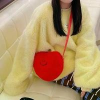ราคา กระเป๋าสะพายข้างผ้ากำมะหยี่, ชุดผลไม้เกาหลี, แอปเปิ้ล, มะนาว, แครอท, กระเป๋า Messenger, วัสดุผ้ากำมะหยี่ (1732291927555344228)