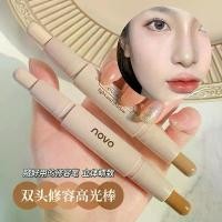 ราคา NOVO Dual-Ended Sculpting Stick - Precision Tip for Nose & Under-Eye Contour, Creamy & Blendable Formula, Natural Shadow & Highlight (1733028595565168032)