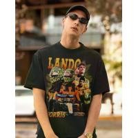 ราคา เสื้อยืด Retro ลาย Lando Norris | เสื้อยืดFormula 1 แบบแฟชันสำหรับผู้ชาย (1734281565925442862)