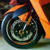 ราคา สติ๊กเกอร์สะท้อนแสงติดขอบล้อ GPX Drone Motorcycle มอเตอร์ไซค์ Sticker (1729610722585316082)