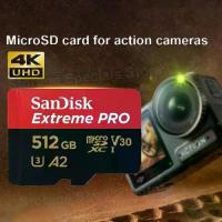 ราคา Sandisk Extreme Pro SDxC UHS-I Flash Card Micro SD USB 3.0 Card Reader MicroSD Memory Card V30 A2 4K Drone Camera (1732164408394942644)