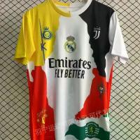 ราคา Ronaldo Edition Jersey for Kids Manchester United Real Madrid Riyadh Juventus Football Jersey New Date 26/08/2016 (1733653088288474626)