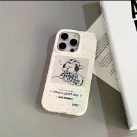 ราคา Sleeping puppy iPhone 14promax mobile phone case iPhone13 soft glue 11 soft case 78plus wheat shell x/16 (1734457635875030299)
