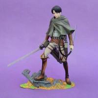 ราคา On Levi Attack Titan Ackerman Captain Levi Wings Freedom Action Figure Desktop Ornament (1733923159242868394)