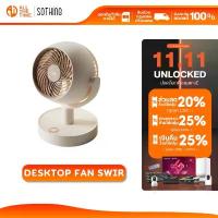 ราคา SOTHING Desktop Fan Swirl พัดลมตั้งโต๊ะ ปรับได้ 4 ระดับ หมุนได้ 115 องศา แบตเตอรี่ 4000mAh (1734414027066541543)