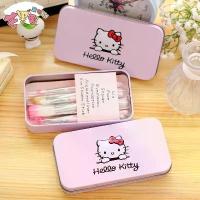 ราคา ชุดแปรงแต่งหน้า Hello Kitty การ์ตูน 7 ชิ้น แปรงปัดแก้ม กล่องดีบุก อุปกรณ์แต่งหน้า แปรงแป้ง แปรงทาปาก (1734027412714457007)