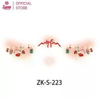 ราคา 【20Styles】สติกเกอร์รอยสักแต่งหน้าคริสต์มาสใหม่ 2025 สติกเกอร์รอยสักชั่วคราว สติกเกอร์แต่งหน้าใบหน้า อุปกรณ์แต่งหน้า (1733339478709929477)