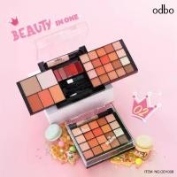 ราคา ปรับสีผิว, นอนดึกปฐมพยาบาล, Od1006 Odbo Beauty in One Odbo Makeup Set Palette That Includes Eyeshadow, Blush, Lip Gloss, Highlighter, and Contour. ชุดกักตุน, สิทธิพิเศษสำหรับสมาชิก, (17342169991916769