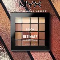 ราคา ตัวอย่างแบบพกพา， ราคาพิเศษสำหรับคนใหม่， Nyx Ultimate 16 Colors Eye Shadow Palette - 03 Warm Neturals Pumpkin Color Earth Color High Gloss Eyeshadow ปรับสีผิว， ปรับสีผิวให้กระจ่างใส， (17332717750581675