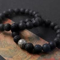 ราคา เครื่องประดับผู้ชาย, หินภูเขาไฟธรรมชาติ, สร้อยข้อมือเทรนด์เกล็ดมังกรนำโชค เครื่องประดับ (1732937578161931500)