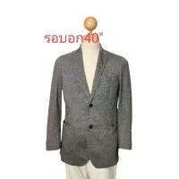 ราคา เสื้อสูทผู้ชาย เบลเซอร์ มือสอง Brand : UNIQLO (1734386927306769599)