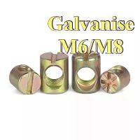 ราคา น็อตค้อนสำหรับเฟอร์นิเจอร์ ตู้หนังสือ เตียง สกรู อุปกรณ์เสริมสำหรับเตียง เหมาะสำหรับเด็ก น็อตหัวค้อนแนวนอน น็อตน็อต 【LJM】 ตะปูสังฆวานร แปป เจาะ สกรู เกลียว ปล่อย ยึดไม้ ลูกดิ (1733056068115138496)