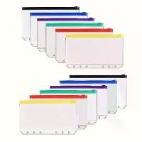 ราคา สมุดจัดเก็บสแครปบุ๊ก 6 เล่ม ถุงพลาสติกกันน้ำ ซองซิปมีรูสำหรับใส่ธนบัตร ที่ใส่สติ๊กเกอร์ ที่ใส่เหรียญ อุปกรณ์ศิลปะ (1734410899880313856)