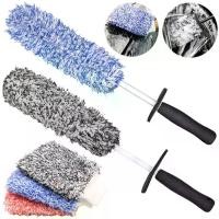 ราคา แปรงล้างรถ ถุงมือล้างรถ แปรงขัดล้อ Tire brush แปรงไมโครไฟเบอร์ สำหรับทำความสะอาดยางล้อรถ ขัดซอกล้อแมคล้อรถยนต์ (1733683556310418841)
