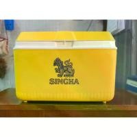 ราคา กล่องเก็บความเย็นกระติกสิงห์ 32 ลิตร cooler sinhha 32 ลิตร มีรูระบาบน้ำ กระติกน้ำแข็ง ถังแช่อเนกประสงค์ถังน้ำแข็งพกพา กระติก แค้มปิ้ง กระเป๋า เก็บ ความเย็น (1734053467290437597)