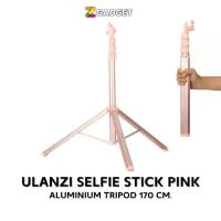 ราคา ขาตั้งกล้อง Ulanzi Aluminium Selfie Stick & Tripod 170 Cm. Pink ขาตั้งสำหรับตั้งกล้อง ไฟ LED ต่อเนื่อง (1729622135858956871)