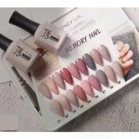 ราคา สีเจล สีโทนนูดน้ำตาล Honey Girl ชุด 9สี ขวดใหญ่ขนาด 15 ml สีเจลทาเล็บ Khaki Camel (1731488978185587213)