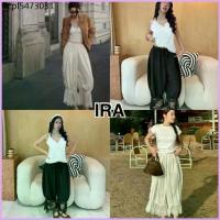 ราคา BY IRA *พร้อมส่ง* Honey Long pants กางเกงขายาวทรงกระบอกปลายขาจั๊มเล็กน้อยตกแต่งปลายขาด้วยลูกไม้บางเบา สบาย (1733958795137287228)