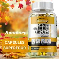 ราคา Xemenry แคลเซียม + แมกนีเซียม + ซิงค์ ซอฟต์เจล และวิตามินดี 3 คอมเพล็กซ์ - ส้มโอเปรี้ยว - อาหารเสริม - วิตามิน - ซิงค์ - สุขภาพกระดูก - 30/60/120 แคปซูล (1733011958070544075)