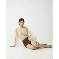 ราคา NICHP : Eternity collection : Veronika Glitter Top เสื้อโอเวอร์ไซส์ ผ้าออแกนซ่า (1733531439571633990)