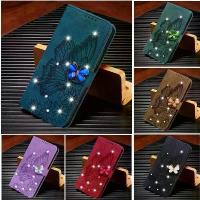 ราคา 3D Glitter Leather Wallet Phone Case Book Cover for iPhone 16 15 14 13 12 11 Pro Max 16e XR X XS SE 6 7 8 Plus Card Cover (1734332559582201652)