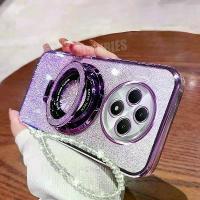 ราคา Reno12fs Luxury Glitter Holder For Oppo Reno12 F Fs 4g 5g Reno 12 12f 12fs Lanyard Silicone Back Cover Reno12f (1734407837235184894)