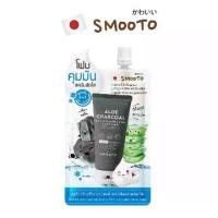 ราคา โฟมล้างหน้า Smooto Aloe Charcoal Acne & Pore Minimizer Facial Foam สำหรับลดสิวและรูขุมขน (1734037553599907083)
