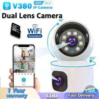 ราคา [COD] 2เลนส์ กล้องวงจรปิด 360 wifi cctv V380 pro กล้องวงจรปิดเลนส์คู่ ไร้สาย มอนิเตอร์เด็กใน กล้องวงจรปิดดู ผ่านมือถือ กล้องวงจรปิดไร้สายกล้องวงจรปิดดูผ่านมือถือ กล้องวงจรปิด ขนา (1731655162943734810)