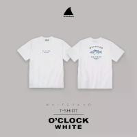 ราคา เสื้อยืดแขนสั้น คอตตอน 100% ลาย Sea Oclock | WhiteSand T-Shirt | มินิมอล ผ้านุ่ม ใส่เที่ยวทะเล Unisex ถูก แตะ ดี สกรีน เสื้อเอง option เปล่า ยืด lee ของ แท้ ห่าน คู่ (1733706391688087506)