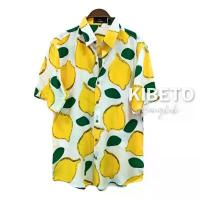 ราคา Kibeto เสื้อฮาวาย ลายเลม่อน ผ้าสปันเรยอน เนื้อนิ่ม ใส่สบาย M L XL 2XL 3XL สุดปัง สี แดง ยืด พอดี ตัว ปุ๋ย แขน ยาว ผู้ หญิง ราคา โปรโมชั่น (1734380990741448080)