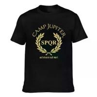ราคา Camp Jupiter Tshirt Spqr Percy Jackson 6 Camp Half Blood เสื้อยืดแขนสั้นผู้ชาย (1733541821746742648)