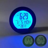 ราคา นาฬิกาดิจิตอล LCD อัตโนมัติสำหรับรถยนต์ พร้อมเทอร์โมมิเตอร์ เครื่องวัดอุณหภูมิ และเครื่องวัดแรงดันไฟฟ้า พร้อมฟังก์ชั่นตรวจสอบแบตเตอรี่ (1732954072593302793)