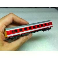 ราคา โมเดลรถไฟไทย N scale โมเดลรถไฟไทยตู้โดยสาร ตู้โดยสารปรับอากาศ JR สีขาวแดง ราคา ok ทำสีใหม่ จากรถมือสอง (1733841162832676709)