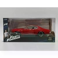 ราคา โมเดลรถ JADA TOYS Fast & Furious 1970 Dom's Chevy Chevelle SS RED scale 1:24 NEW in the package. (1733841340132525060)