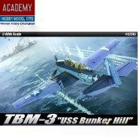 ราคา โมเดลเครื่องบิน Academy 12285 TBM-3 USS Bunker Hill scale 1/48 (1733975292908439491)